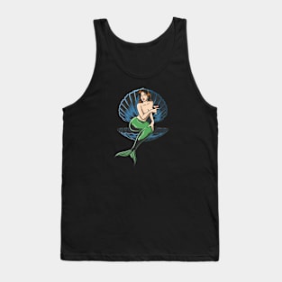 Oysters mermaid Tank Top